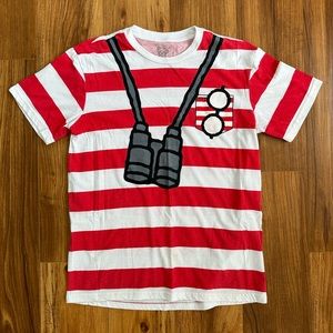 Where’s Waldo Men’s Small Costume T Shirt